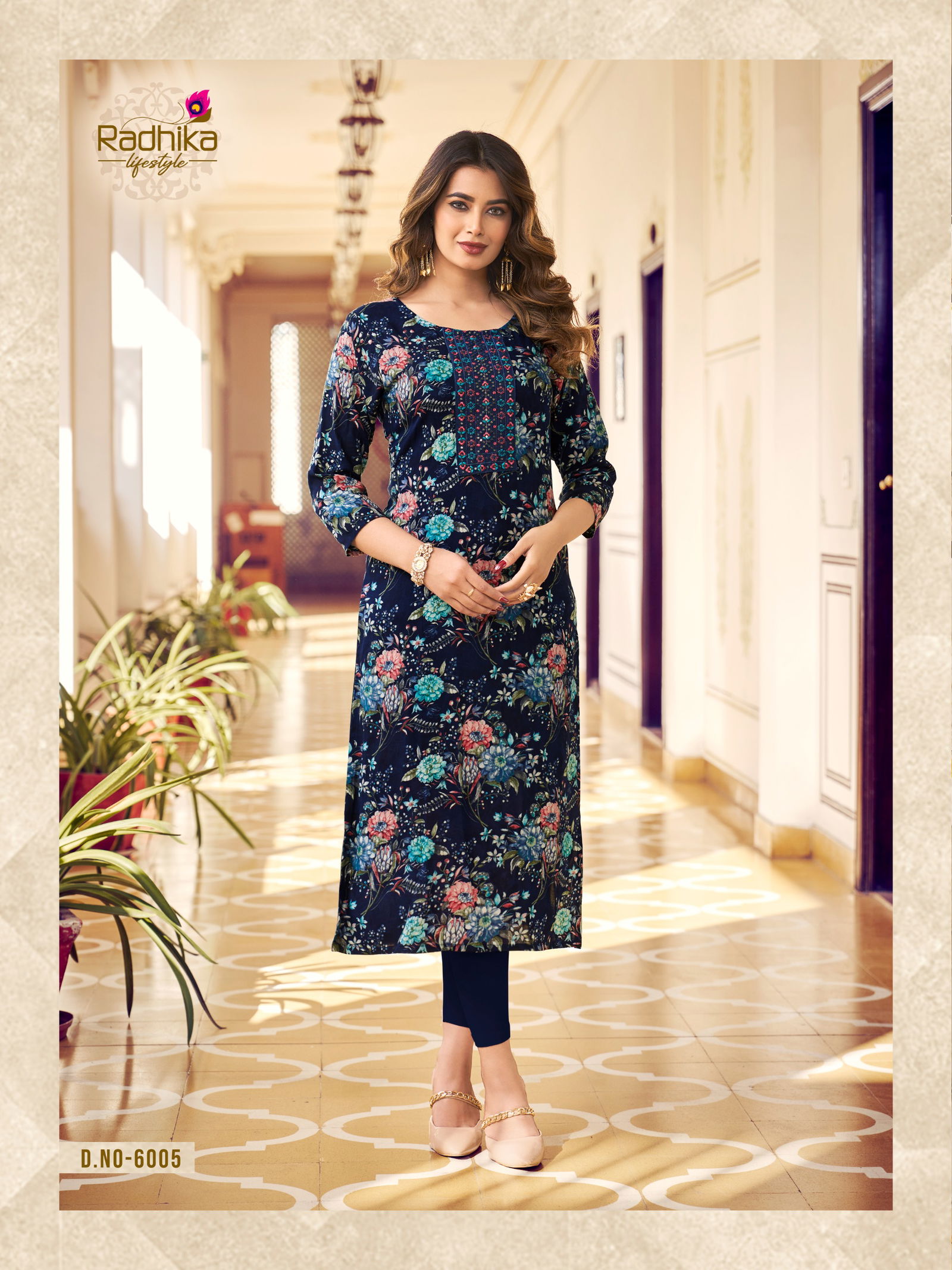 Pahel Vol 6 By Radhika Liva Rayon Printed Kurtis Catalog
